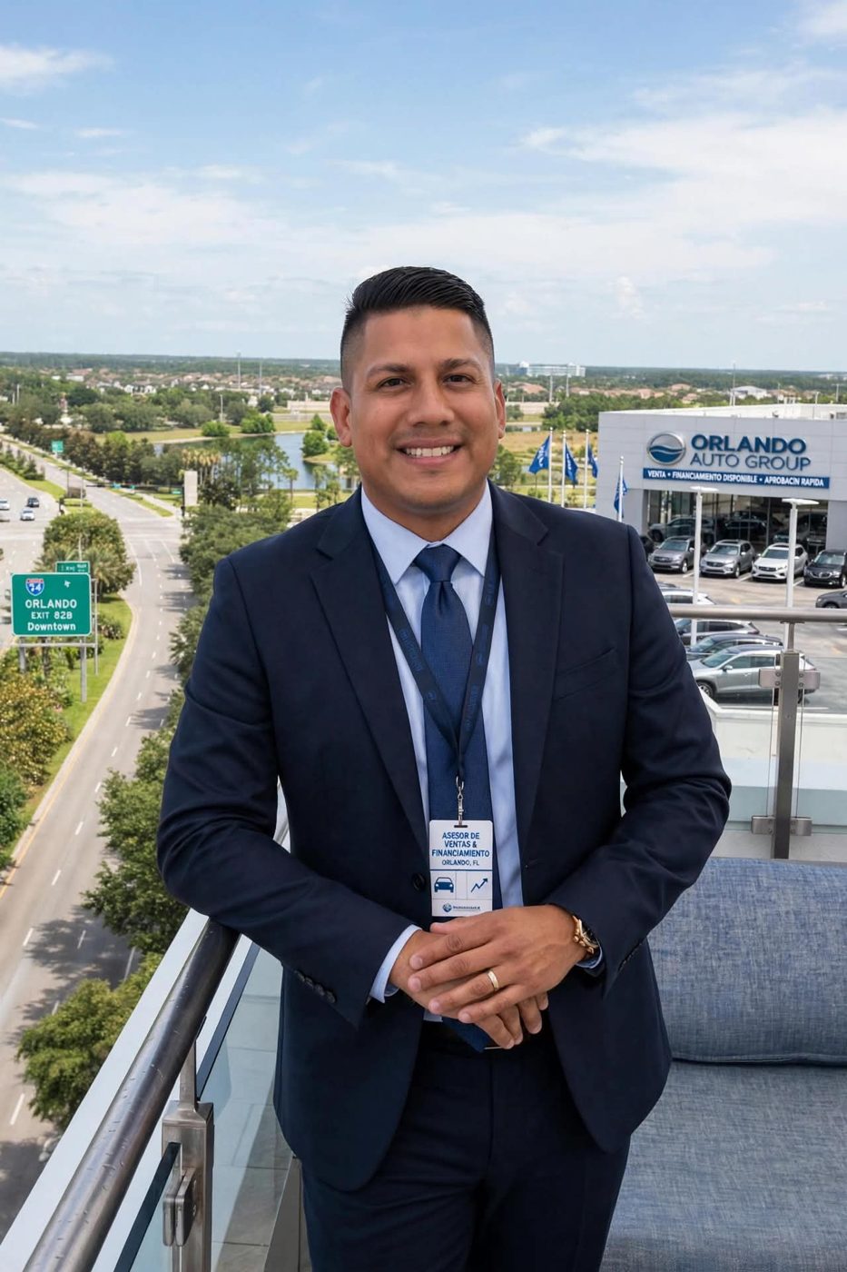 Yanfran González, fundador de Autos VIP Motors, en Orlando, FL